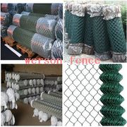 Chain link fence/pvc coated chain link fence/fence wire material