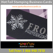 We provide Best Foil Stamping Business Cards