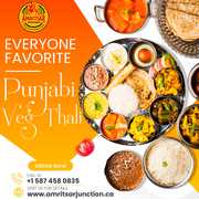 Taste of Indian cuisine restaurant Edmonton - Amritsar Junction