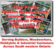 Custom Woodworking,  Domestic & Imported Lumber Retail & Pallet Mfg